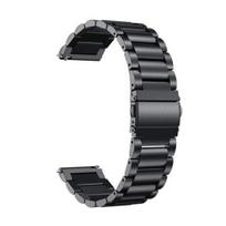 18/22/20/24mm dirželis nerūdijančio plieno laikrodžio apyrankė Samsung/Frontier apyrankei 20mm juoda