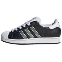 adidas Superstar 2 Juodos Lęšinės Juostelės Unisex Sportbačiai Core-Black Matinis-Sidabrinis Debesėlio Baltas JQ3209 44 black