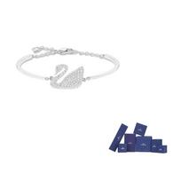Swarovski Rodu dengti Apyrankės Moteriškos Baltos F-Original brand box balta