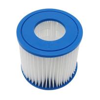 Baseino filtras bestway I popierinis elementas 330 galonų pripučiamo baseino filtro siurblio filtro elementas 28*80*90 gray