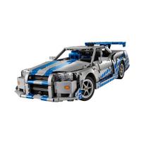 Lego Technic 2 Fast 2 Furious Nissan Skyline GT-R R34 Car ONE SIZE įvairiaspalvis