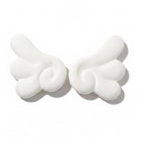 Lightweight Earphone Decoration Angel Wings Earbud Ornaments Gifts Headphone Decorative Wings white