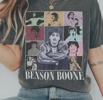 Benson Boone Wanted Man Tour Shirt, Fireworks and Rollerblades Tour 2026 Benson XL
