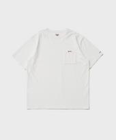 LE TIGRE Classic Pocket T-Shirts (Off White) Off White/M white