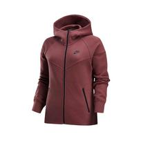 Nike Sportswear Tech Fleece Windrunner moteriškas su gobtuvu ir užtrauktuku FB8339-218 S ruda