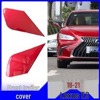 Vilktuko kablio dangtelis 18-21 Lexus ES200/ES300 buferiui Tow Hook Cover Right Passenger Side, Unpainted black