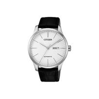 Citizen Klasikinis mechaninis automatinis mechaninis judėjimo laikrodis Vyriški laikrodžiai Baltas ciferblatas NH8350-08BB White Dial white