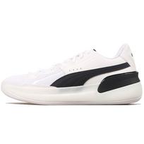 Puma Men's Clyde Hardwood Team White Black 194454-01 42.5