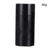 1pc 40/75g Empty Balm Container Refillable Plastic Twist-up Bottle for DIY Natural Crystal Deodorant Stick Cosmetics Tube