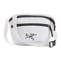 Arcteryx Mantis 1L Color Block Casual Lightweight Zipper Shoulder Crossbody Bag Chest Bag Waist Bag Unisex Bags Black White X000006157-ORCA Black White white