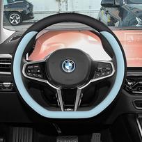 Itin plonas vairo užvalkalas BMW: 1, 3, 5, 7 serijos, X1, X3, X4, X5, i3, ix3, 525Li 38 cm black
