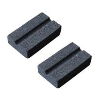 Portable Tip Point Dart Sharpening Stone Tools Dart Point Sharpener Dart Grinding Stone For Polishing Deburring 2PCS black