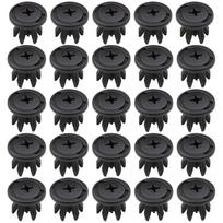 Spaustukų dalys Plastikinis galinis atsarginės ratų arkos pamušalas black