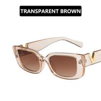 Vintage Rectangle Sunglasses Women Brand Designer Small Frame Sun Glasses Ladies Classic Square Eyewear Uv400 As shown in the figu