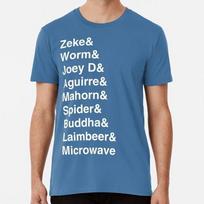 Detroit Bad Boys Team Helvetica List Size S to 5XL Made in the USA T-Shirt M