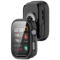 PC laikrodžio dėklas Huawei Watch D2, ekrano apsauginis rėmelis, buferio dangtelis, grūdintas stiklas Huawei Watch D2 dėklams Huawei Watch D2 juoda