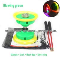 Luminous 5-Bearing Diabolo green