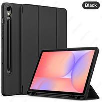 Silicone Case for Samsung Galaxy Tab S9 11 Inch S9/S10 FE/S10 Lite 10.9 Inch, with Pencil Holder Cover, Auto Sleep/Wake juoda