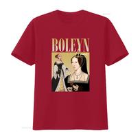 Anne Boleyn Rap T Shirt Hip Hop Inspired Henry Vii Wife British History Tudors English Royals Funny Vintage Design  vintage S beige