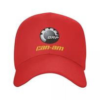 Custom BRP ATV Can Am Logo Baseball Cap Women Unisex Adjustable Dad Hat Summer Outdoor Snapback Caps Hats Adjustable Cap gray