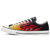 Converse Chuck Taylor All Star Low 'Flame' Men's 166259F EU 42 black