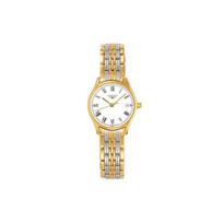 Longines Lyre Series Quartz Classic Versatile Fashion Watch 38.5mm White Dial Men Watches Steel L4.859.2.11.7 White Gold Matte Watch Case beige