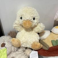 Mažas mielas ančiukas pliušinis žaislas lėlė miela maža ančiuko lėlė mažas ančiukas stalas su lėle gimtadienio dovana merginai 15cm beige