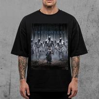 Filmo Odisėja Prekės 2026 Vasara T-shirt Medvilninis Unisex Vyriškas Moteriškas T-shirt Gerbėjams Y2k Vintage Laisvalaikio Populiarus Marškinėliai Streetwear S gray