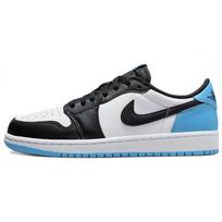 Air Jordan 1 Retro Low OG UNC Moteriški sportbačiai Mėlyni Balti Juodi CZ0775-104 35.5 black