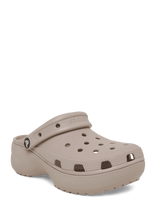 Crocs - Classic Platform Clog W - Klumpės - Smėlio