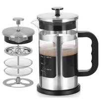 LISM 1000ML High Borosilicate Glass French Press Coffee Maker