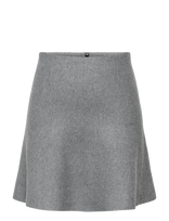 ONLY - Onlmellii Short Skirt Knt - Trumpas sijonas - Pilka