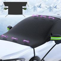 Magnetinis automobilio priekinio stiklo uždangalas Sniego nepraleidžiantis automobilio priekinio stiklo saulės gaubtas Apsauga nuo rasojimo Vandeniui atsparus apsauginis dangtelis Automobilio priedai black