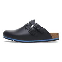 Birkenstock Abrasion Resistant Closed Toe Slippers Unisex Black Regular 1026002 43
