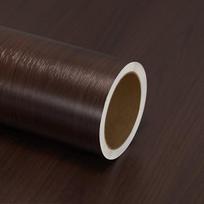 PVC riešuto medžio rašto lipni dekoratyvinė plėvelė - Vandeniui ir drėgmei atsparūs tapetai viešbučio renovacijai A4 Sample black
