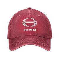 Casual Hats Hip Hop Hat Hino Cotton Baseball Cap Custom Adjustable Trucker Hat for Unisex  Women Adjustable brown