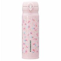 STARBUCKS Sakura 2025 Handy Stainless Bottle Pale Pink 500ml Cherry Blossom Tumbler Coffee Gift Water