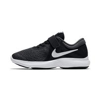 Nike REVOLUTION 4 Cushioning, Wear Resistant Low top Kids' Running Shoes Black White Children Aged 3 7 Years Old 943305-006 28 black