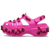 SIMONE ROCHA x Crocs Snow House Comfortable and Versatile Roman Sandals Unisex Pink 37-38 rožinė