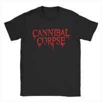 Cannibal-Corpse-Symbol Vyriški marškinėliai Naujoviški marškinėliai Trumpomis rankovėmis Apvalia kaklo iškirpte Grynos medvilnės 4XL 5XL Drabužiai#Spalva S juoda