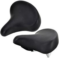 Dviračio balnelis Enero, dirbtinė oda, juoda sp.