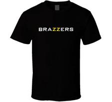 Brazzers  Porno Website Black Geek Nerdy Gift Tee Unisex T-Shirt XXL gray