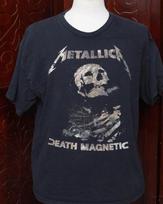 Vintage Metallica Death Magnetic World Tour Reprint  S-4XL Unisex T-Shirt S black
