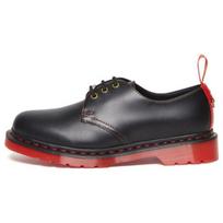 Dr. Martens 1461 Year of The Rabbit Leather Oxford Shoes 'Black Red' Unisex 30555004 EU 36 gray