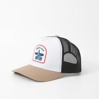 Five-Piece Truck Driver Cap For Men, Pure Cotton Semi-Mesh Slightly Curved Baseball Cap For Women chaki