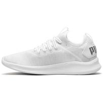 PUMA Flash Ignite Evoknit En Pointe Low Top Sneakers White Women's 190961-02 35.5 white