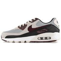 Nike Air Max 90 Burgundy Crush Men Sneakers Grey Wolf-Grey Phantom DQ4071-004 42