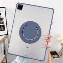 360 Rotating Stand Case for IPad Air 13 11 2024 Pro 12.9 Handheld Cover IPad 10.2 7th 8th 9th 10th 10.9 Air 3 4 5 Mini 6 7 Funda ipad 5th 6th (9.7) gray
