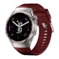 Be tarpų dirželis, suderinamas su Huawei WATCH GT6Pro 46mm, oficialus minkšto silikono, reguliuojami sportiniai dirželiai, skirti GT6Pro 46mm GT6 Pro 46mm raudona