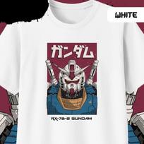 2026 Mobile Suit Gundam Fashion Anime T-Shirt Unisex Graphic parent-child Tee Summer Short Sleeve Casual Top Soft Streetwear ... S įvairiaspalvis